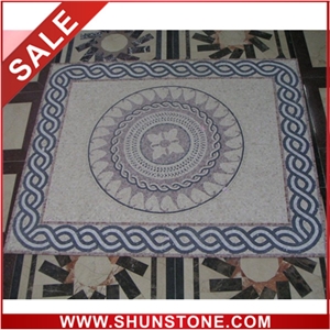 Mosaic Art Works for Wall& Flowers Stone marble Mosaic
